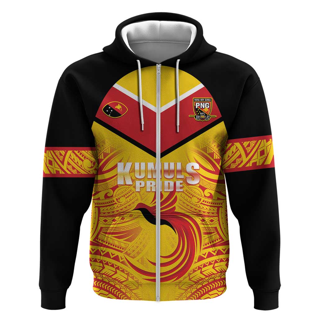 Papua New Guinea Rugby Custom Hoodie Kumul Pride Go Champions