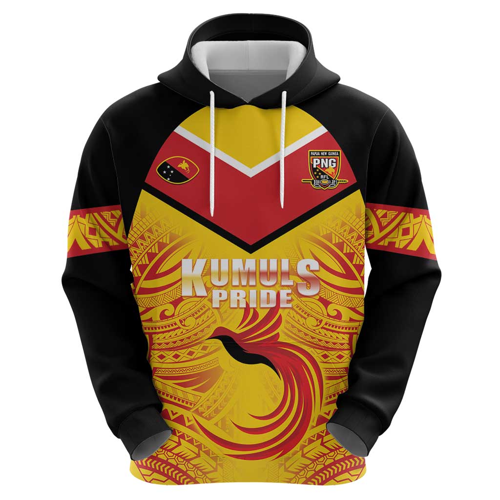 Papua New Guinea Rugby Custom Hoodie Kumul Pride Go Champions