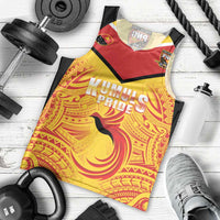 Papua New Guinea Rugby Custom Men Tank Top Kumul Pride Go Champions