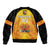 Papua New Guinea Rugby Custom Sleeve Zip Bomber Jacket Kumul Pride Go Champions