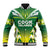 Cook Islands Rugby Custom Baseball Jacket The Kukis Go Champions