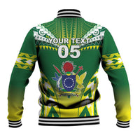 Cook Islands Rugby Custom Baseball Jacket The Kukis Go Champions