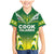 Cook Islands Rugby Custom Family Matching Mermaid Dress and Hawaiian Shirt The Kukis Go Champions