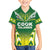 Cook Islands Rugby Custom Family Matching Tank Maxi Dress and Hawaiian Shirt The Kukis Go Champions