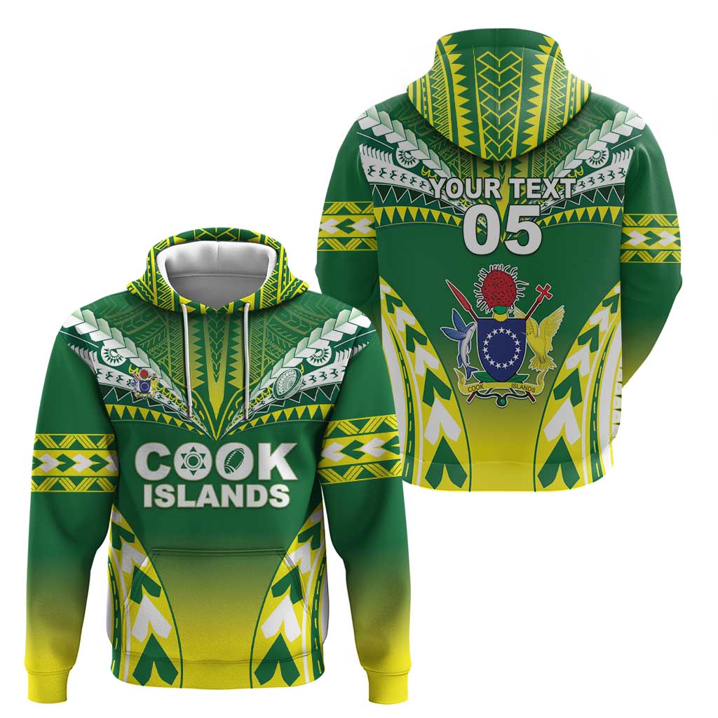 Cook Islands Rugby Custom Hoodie The Kukis Go Champions