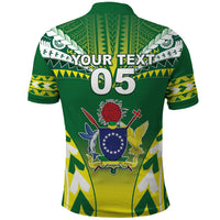 Cook Islands Rugby Custom Polo Shirt The Kukis Go Champions