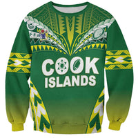 Cook Islands Rugby Custom Sweatshirt The Kukis Go Champions