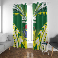 Cook Islands Rugby Window Curtain The Kukis Go Champions