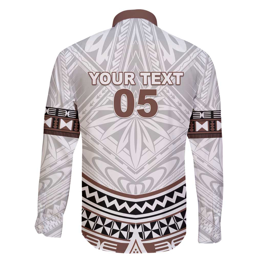 Fiji Rugby Custom Family Matching Tank Maxi Dress and Hawaiian Shirt Fijian Bati Go Champions LT05 - Polynesian Pride