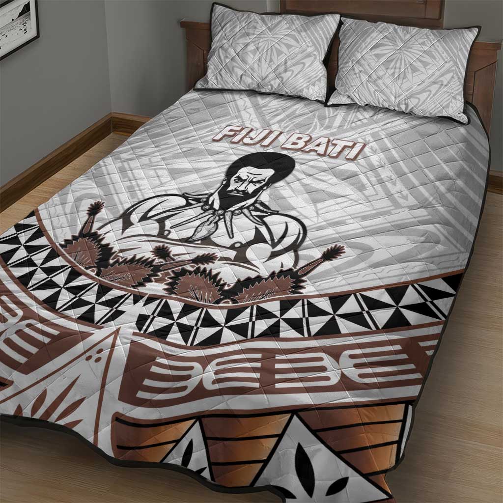 Fiji Rugby Quilt Bed Set Fijian Bati Go Champions