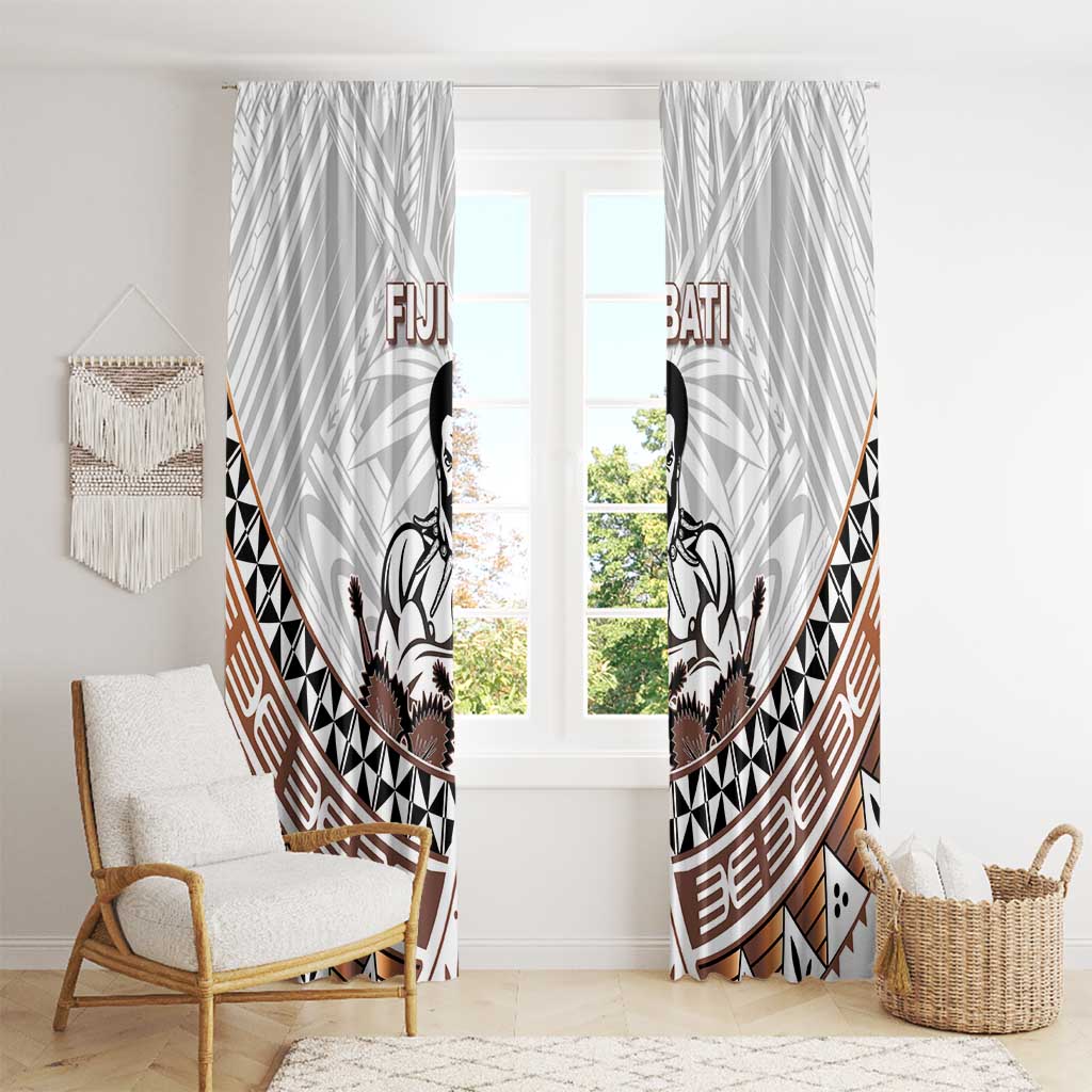 Fiji Rugby Window Curtain Fijian Bati Go Champions