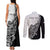 New Zealand Kiwi Rugby Custom Couples Matching Tank Maxi Dress and Long Sleeve Button Shirt Go Champions Maori Pattern