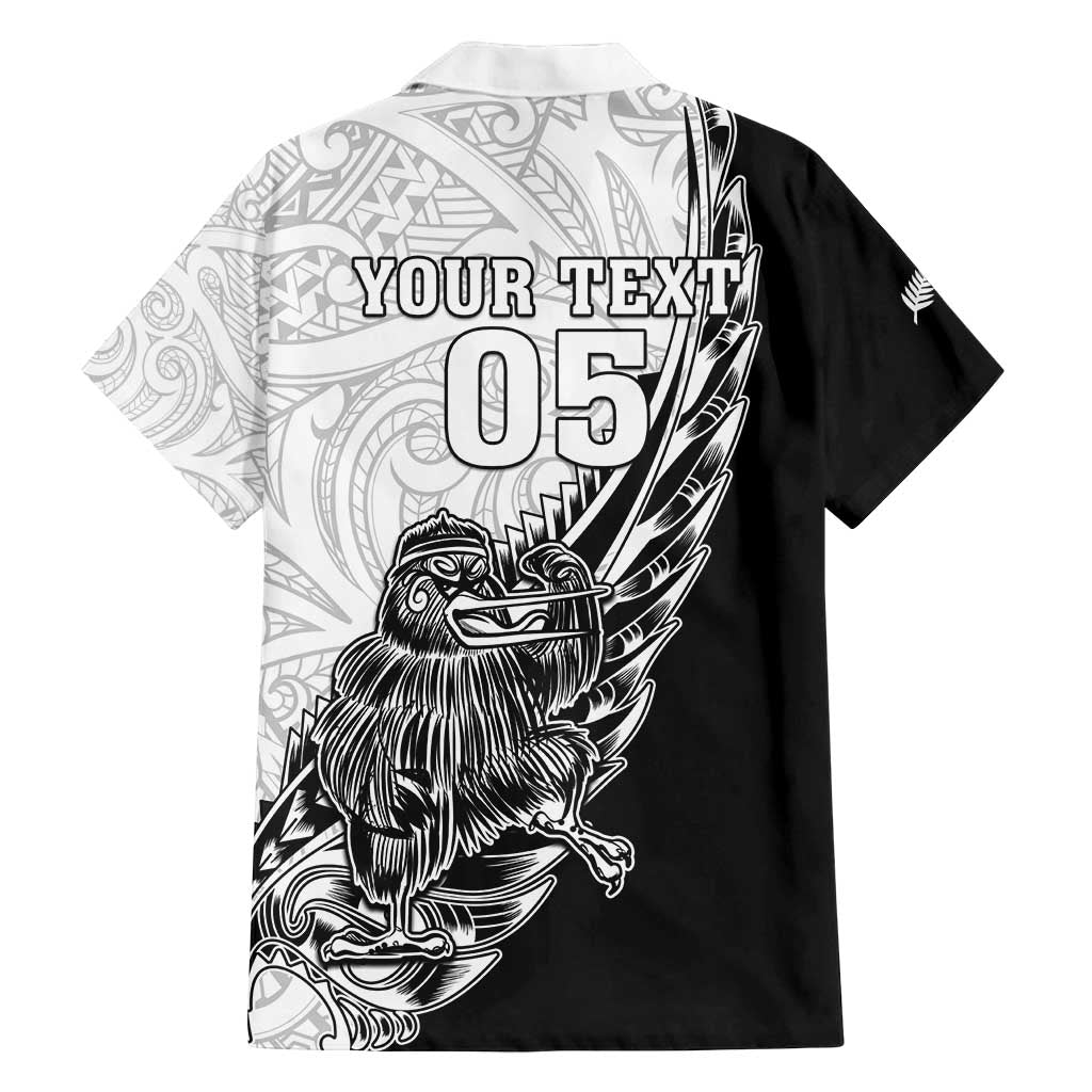 New Zealand Kiwi Rugby Custom Family Matching Puletasi and Hawaiian Shirt Go Champions Maori Pattern