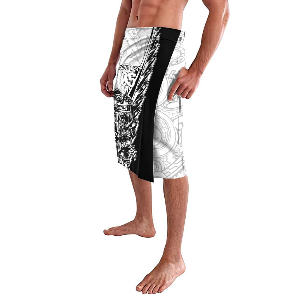 New Zealand Kiwi Rugby Custom Lavalava Go Champions Maori Pattern