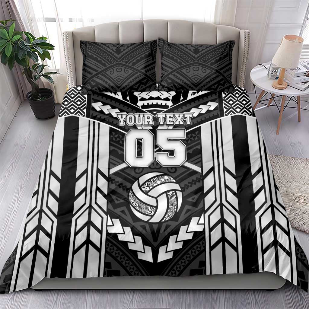 Custom Polynesia Beach Volleyball Bedding Set Polynesian Tribal Pattern - Polynesian Pride
