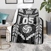 Custom Polynesia Beach Volleyball Blanket Polynesian Tribal Pattern - Polynesian Pride
