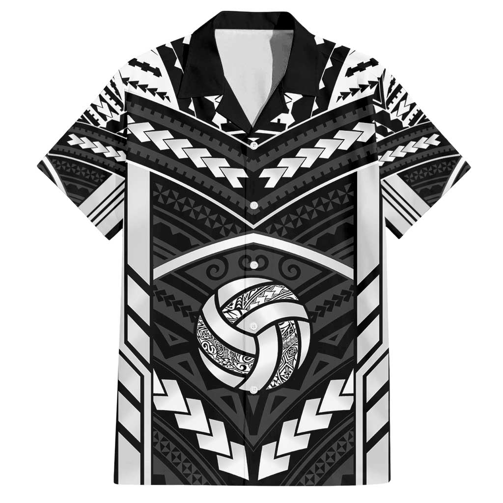 Custom Polynesia Beach Volleyball Family Matching Summer Maxi Dress and Hawaiian Shirt Polynesian Tribal Pattern - Polynesian Pride
