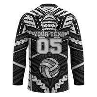 Custom Polynesia Beach Volleyball Hockey Jersey Polynesian Tribal Pattern - Polynesian Pride