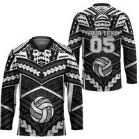 Custom Polynesia Beach Volleyball Hockey Jersey Polynesian Tribal Pattern - Polynesian Pride