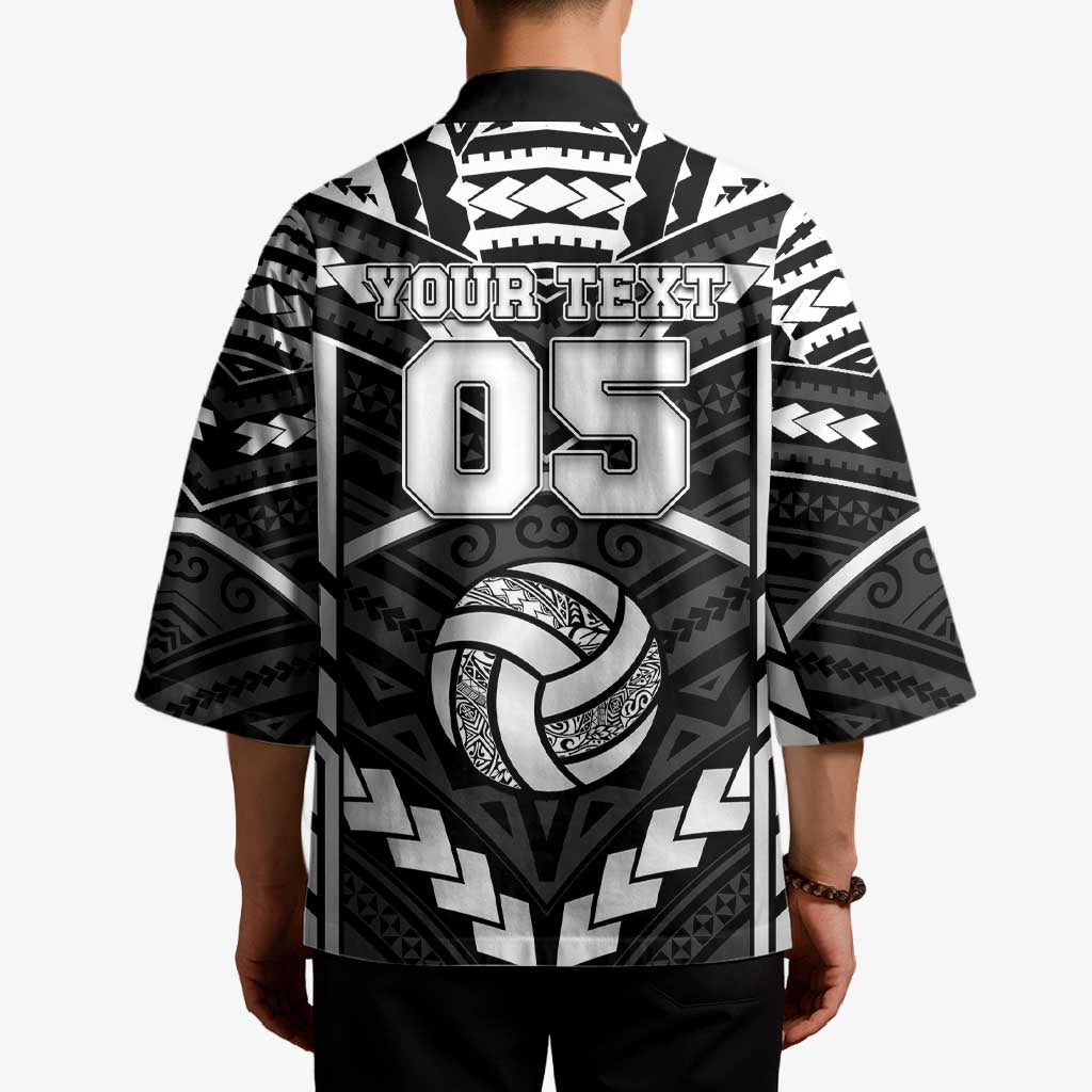 Custom Polynesia Beach Volleyball Kimono Polynesian Tribal Pattern - Polynesian Pride