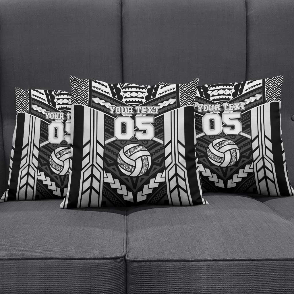 Custom Polynesia Beach Volleyball Pillow Cover Polynesian Tribal Pattern - Polynesian Pride