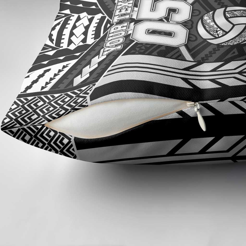 Custom Polynesia Beach Volleyball Pillow Cover Polynesian Tribal Pattern - Polynesian Pride