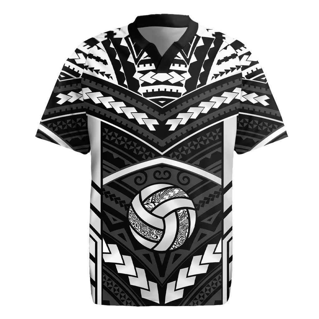 Custom Polynesia Beach Volleyball Rugby Jersey Polynesian Tribal Pattern - Polynesian Pride