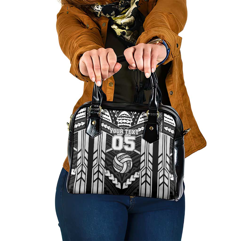Custom Polynesia Beach Volleyball Shoulder Handbag Polynesian Tribal Pattern - Polynesian Pride