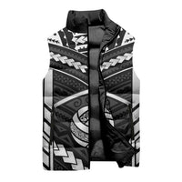 Custom Polynesia Beach Volleyball Sleeveless Puffer Jacket Polynesian Tribal Pattern LT05 - Polynesian Pride