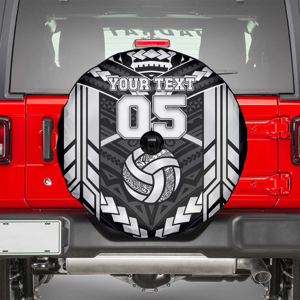Custom Polynesia Beach Volleyball Spare Tire Cover Polynesian Tribal Pattern LT05 - Polynesian Pride