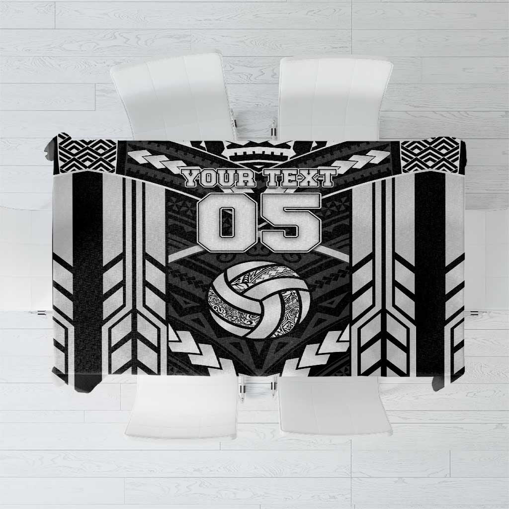 Custom Polynesia Beach Volleyball Tablecloth Polynesian Tribal Pattern - Polynesian Pride