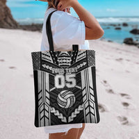 Custom Polynesia Beach Volleyball Tote Bag Polynesian Tribal Pattern - Polynesian Pride