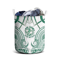 Hawaii Volleyball Laundry Basket Polynesian Pattern - Polynesian Pride