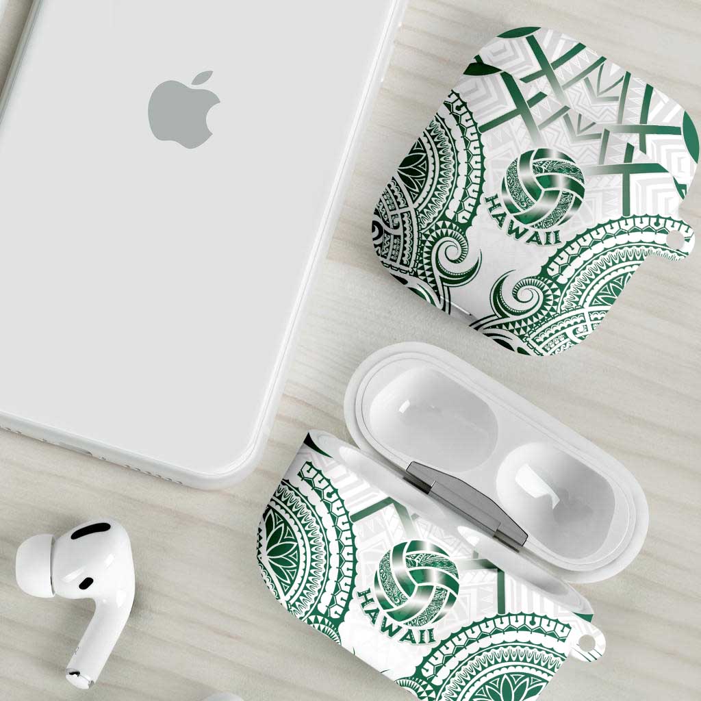Hawaii Volleyball AirPods Case Polynesian Pattern - Polynesian Pride