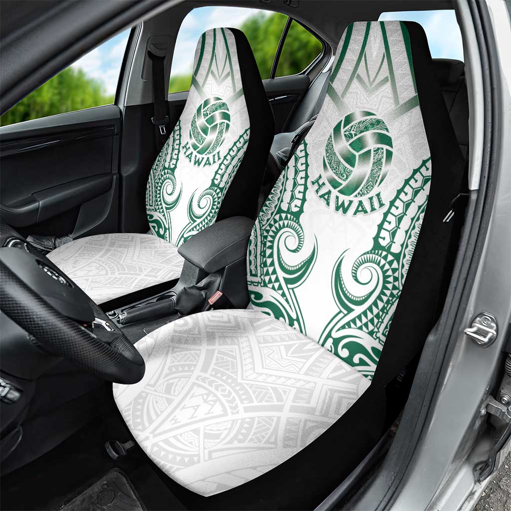 Hawaii Volleyball Car Seat Cover Polynesian Pattern - Polynesian Pride