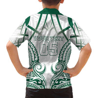 Custom Hawaii Volleyball Family Matching Puletasi and Hawaiian Shirt Polynesian Pattern - Polynesian Pride