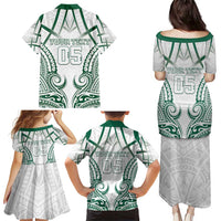 Custom Hawaii Volleyball Family Matching Puletasi and Hawaiian Shirt Polynesian Pattern - Polynesian Pride
