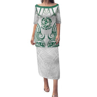 Custom Hawaii Volleyball Family Matching Puletasi and Hawaiian Shirt Polynesian Pattern - Polynesian Pride