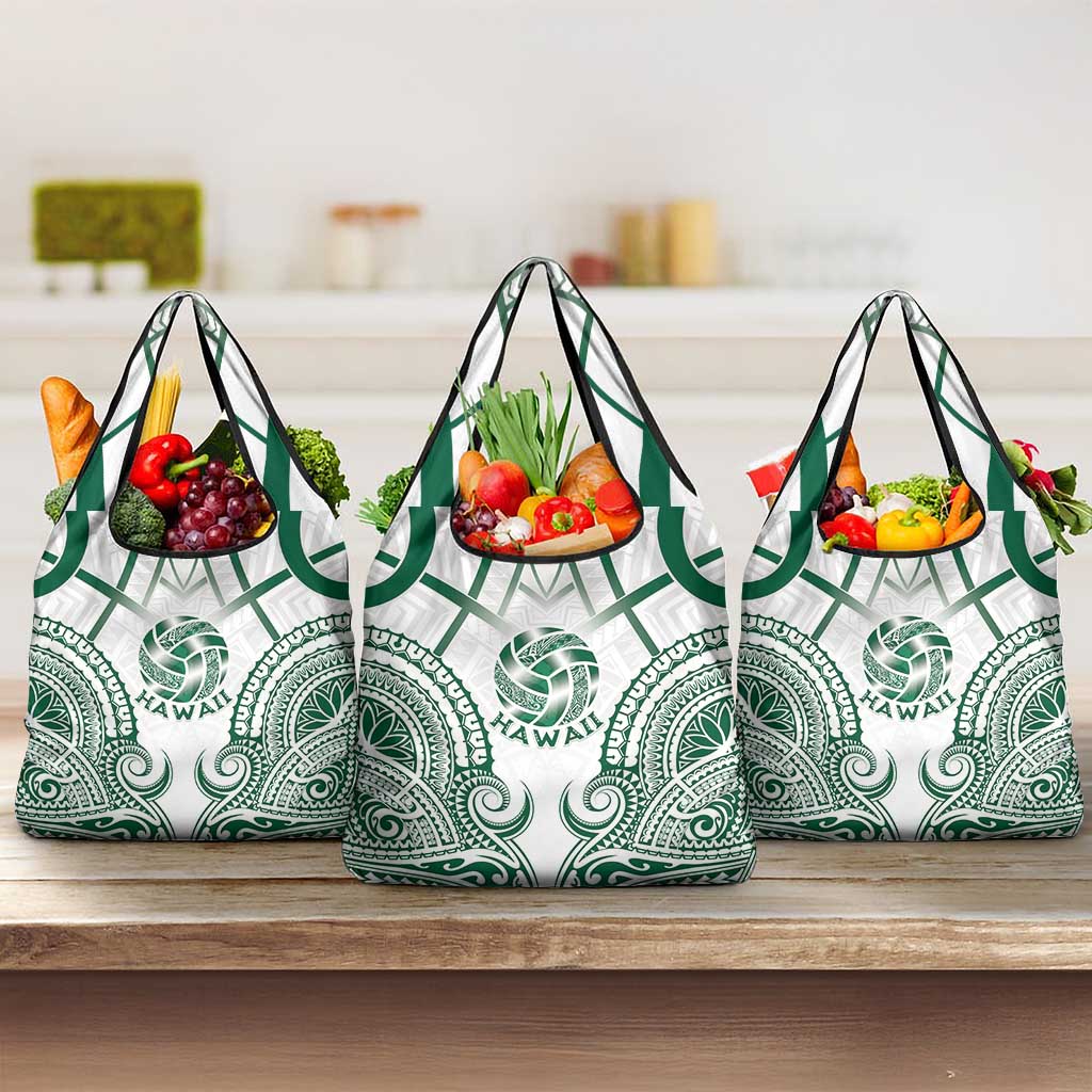 Hawaii Volleyball Grocery Bag Polynesian Pattern - Polynesian Pride