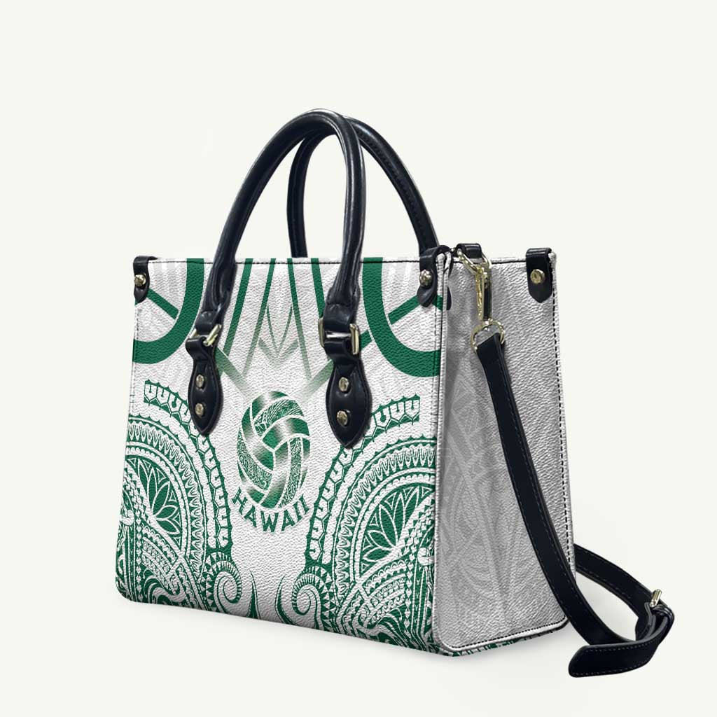 Hawaii Volleyball Leather Bag Polynesian Pattern - Polynesian Pride