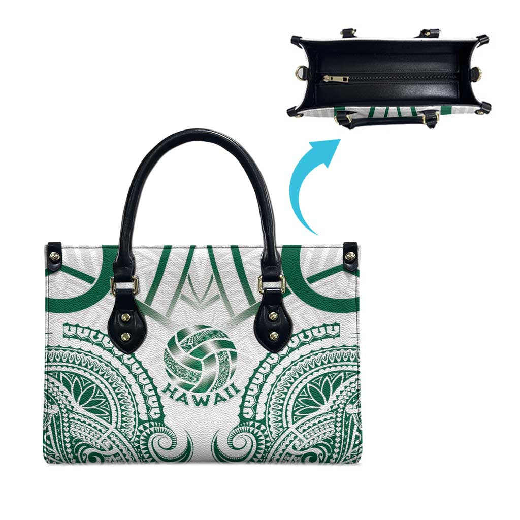 Hawaii Volleyball Leather Bag Polynesian Pattern - Polynesian Pride