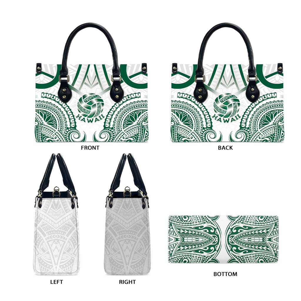 Hawaii Volleyball Leather Bag Polynesian Pattern - Polynesian Pride