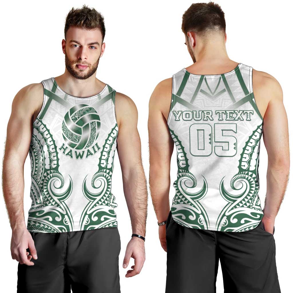Custom Hawaii Volleyball Men Tank Top Polynesian Pattern - Polynesian Pride