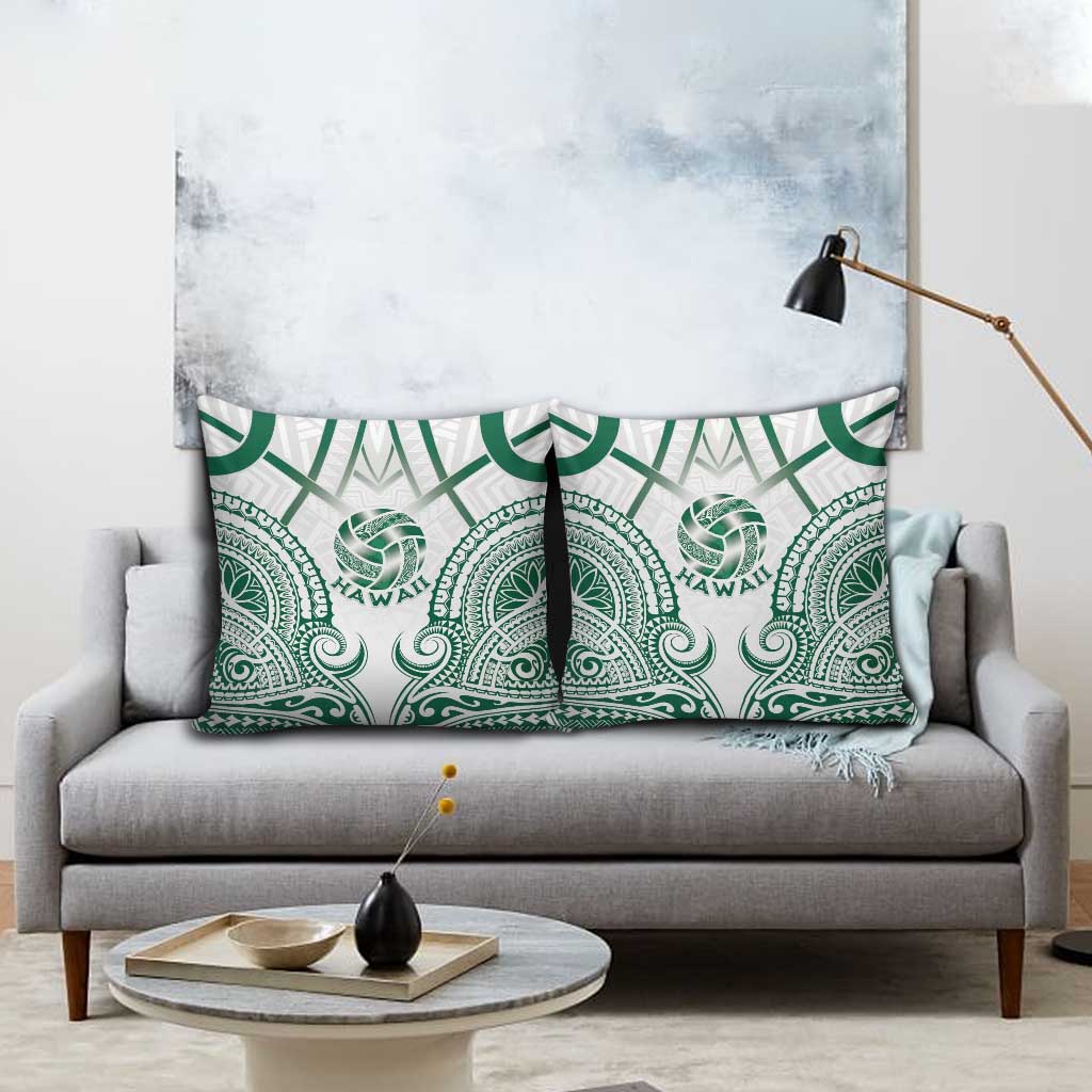 Hawaii Volleyball Pillow Cover Polynesian Pattern - Polynesian Pride