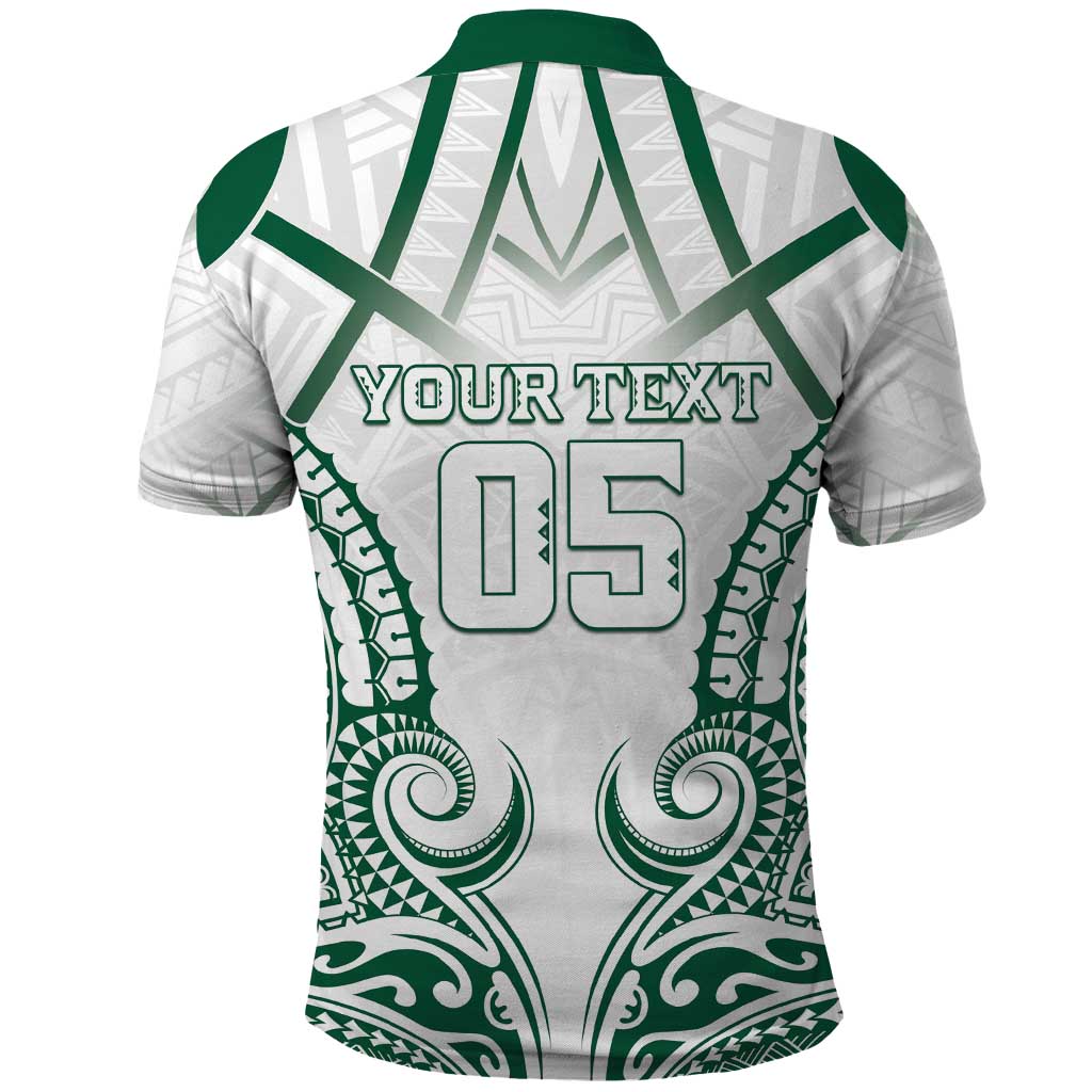 Custom Hawaii Volleyball Polo Shirt Polynesian Pattern - Polynesian Pride