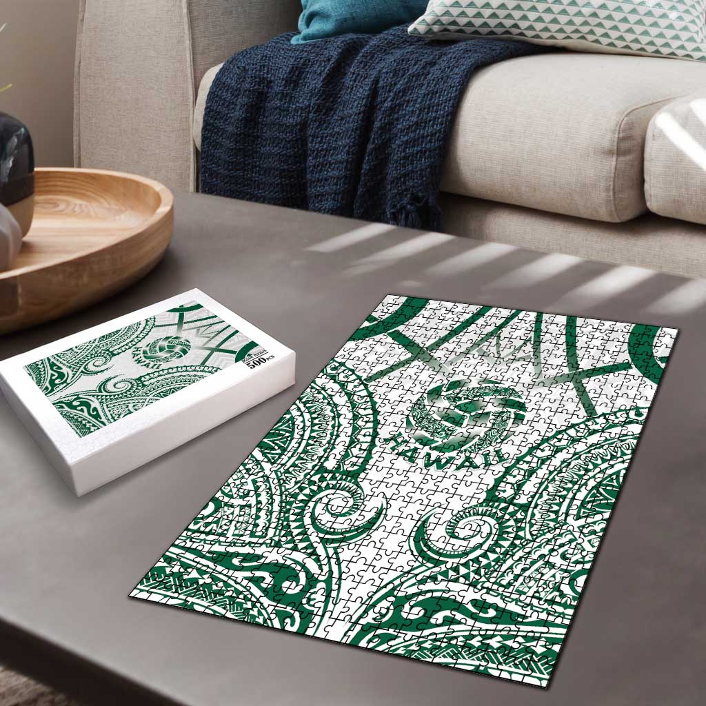 Hawaii Volleyball Puzzle Polynesian Pattern - Polynesian Pride