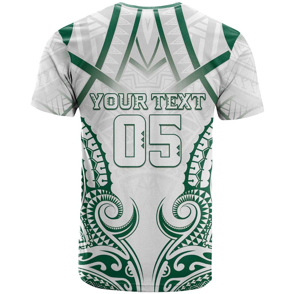 Custom Hawaii Volleyball T Shirt Polynesian Pattern - Polynesian Pride