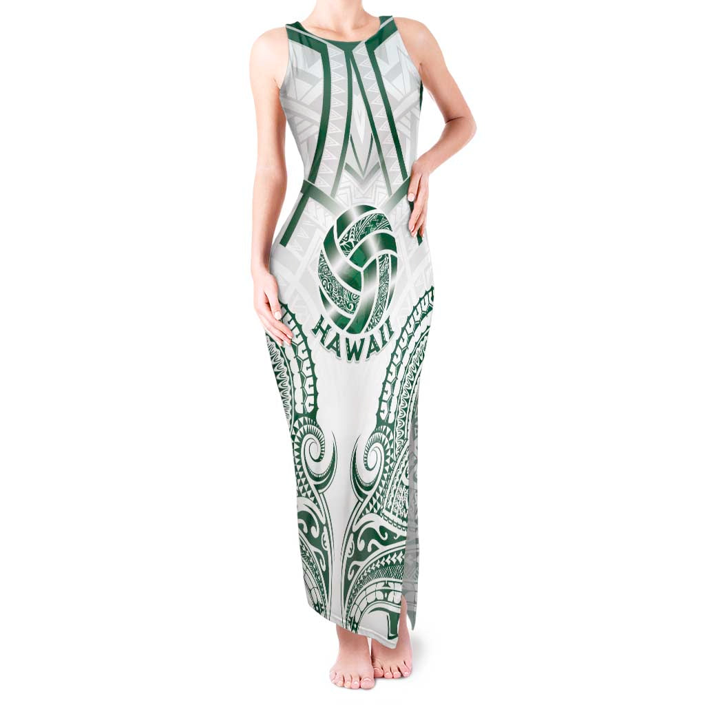 Custom Hawaii Volleyball Tank Maxi Dress Polynesian Pattern - Polynesian Pride