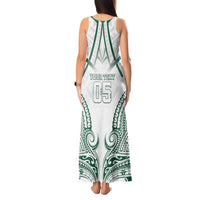 Custom Hawaii Volleyball Tank Maxi Dress Polynesian Pattern - Polynesian Pride