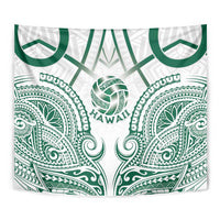 Hawaii Volleyball Tapestry Polynesian Pattern - Polynesian Pride